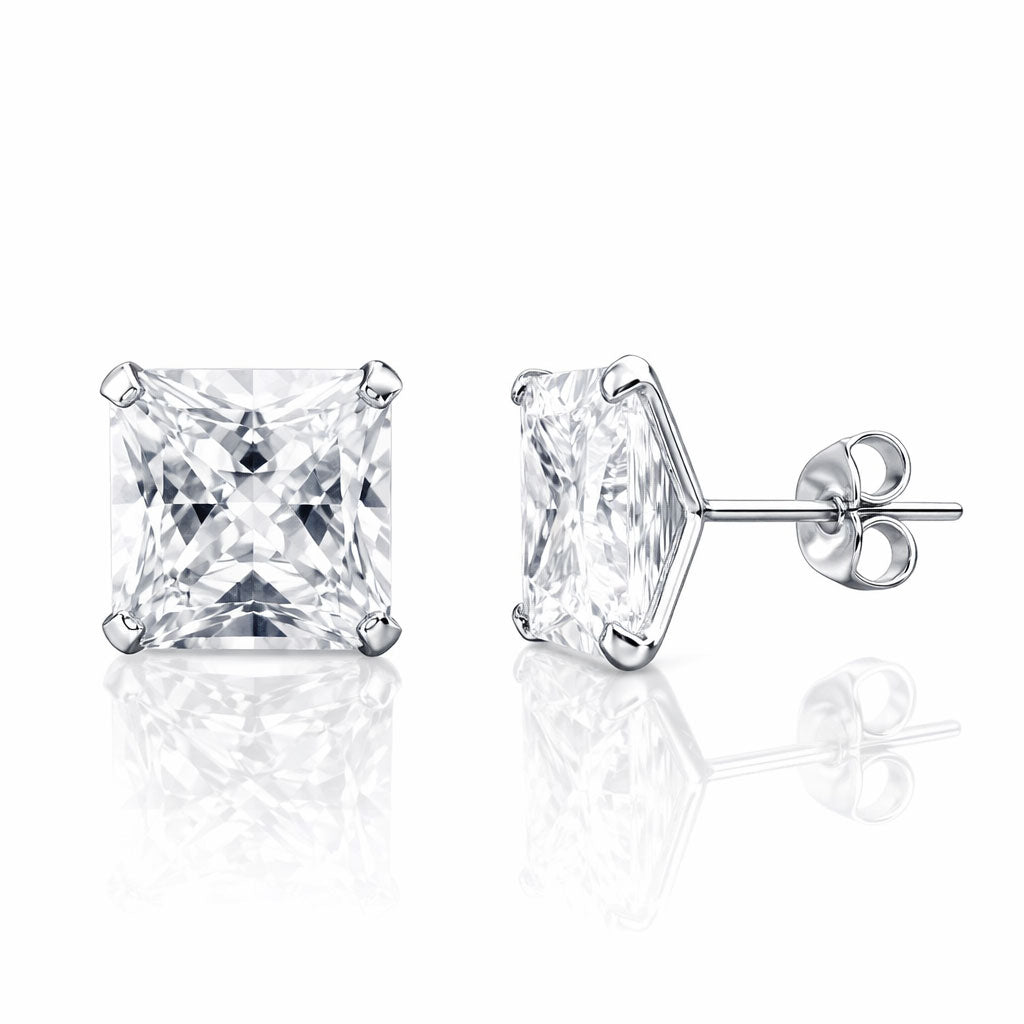 Silver earrings