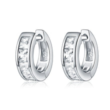 Silver earrings