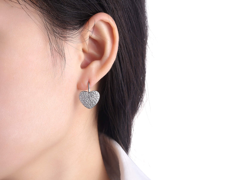 Silver earrings