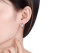 Silver earrings