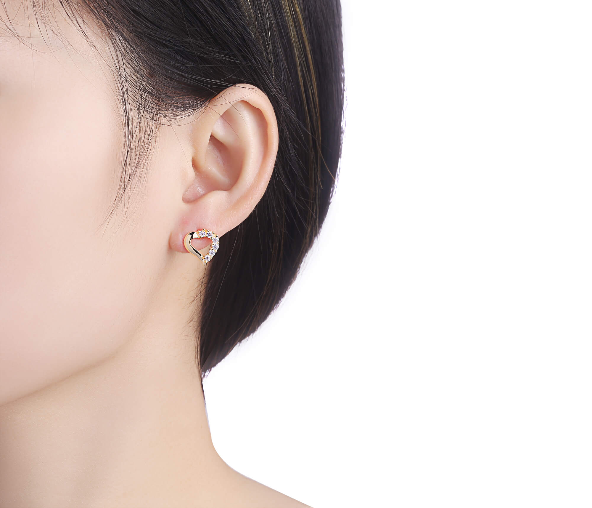 Silver earrings