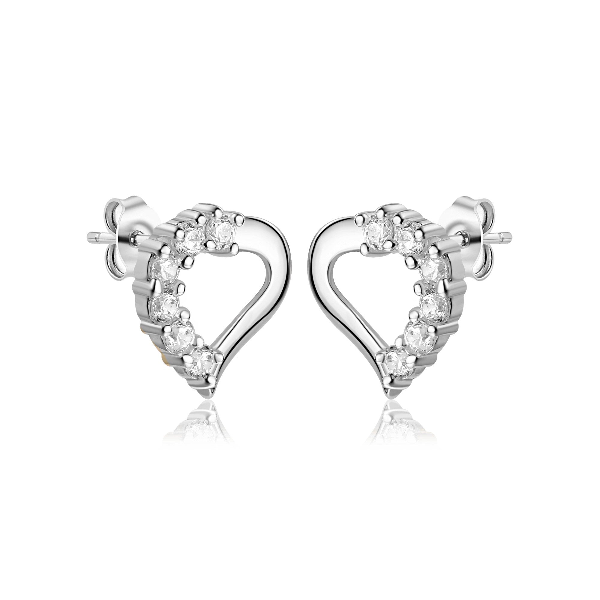 Silver earrings