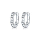 Silver earrings