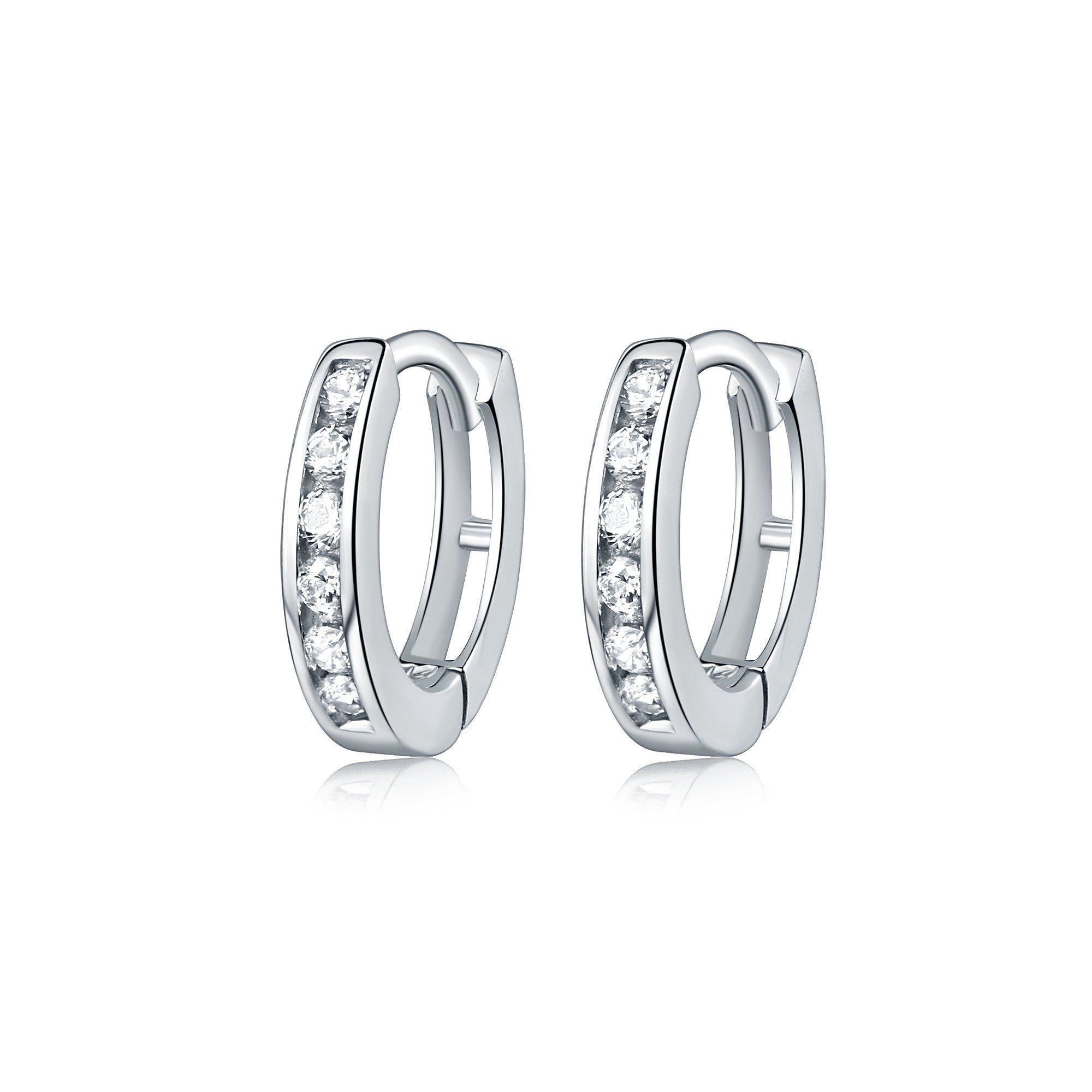 Silver earrings