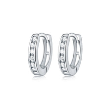 Silver earrings