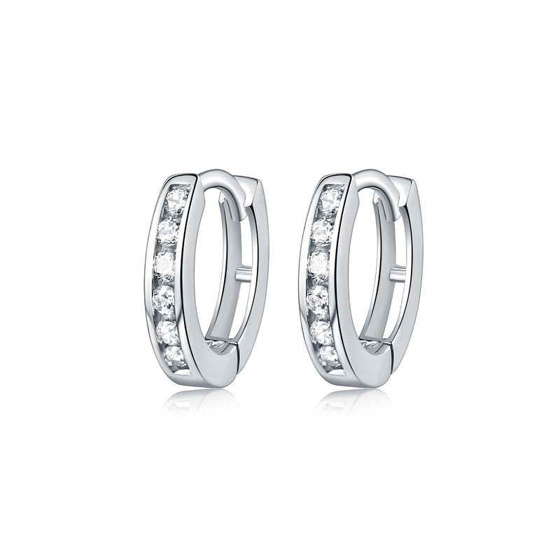 Silver earrings