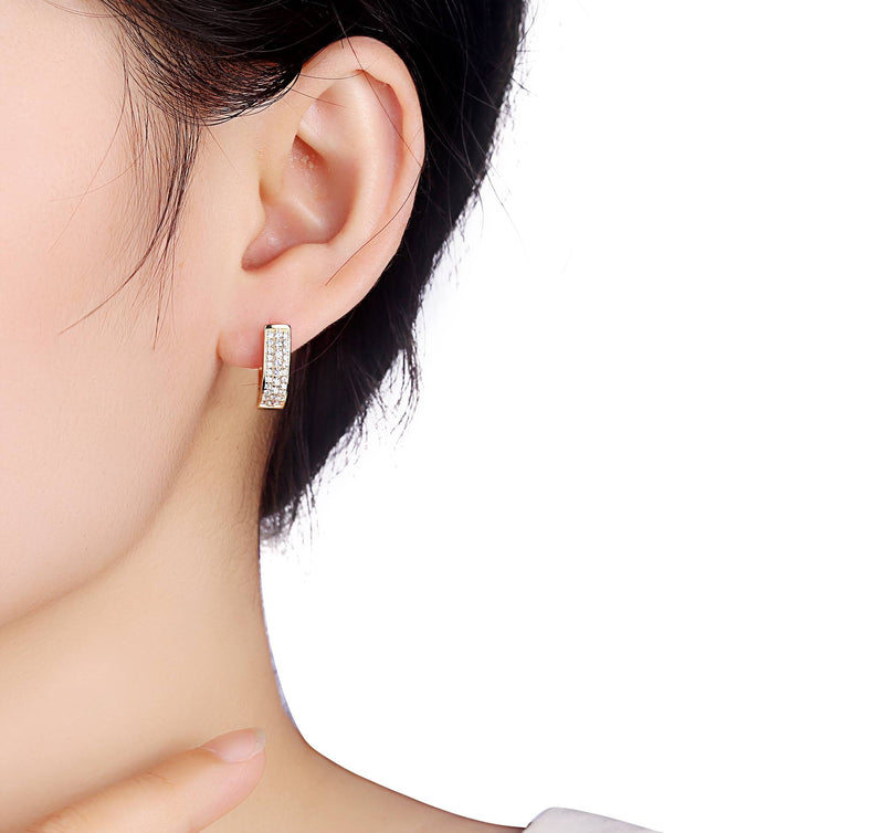 Silver earrings