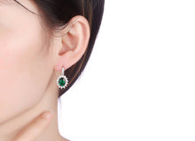 Silver earrings