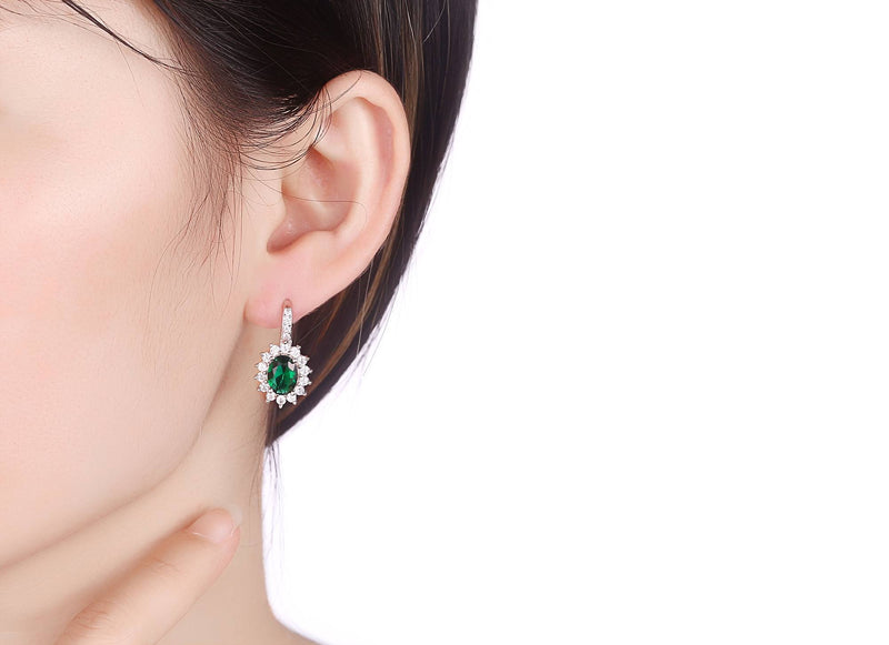 Silver earrings
