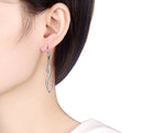 Silver earrings