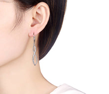 Silver earrings