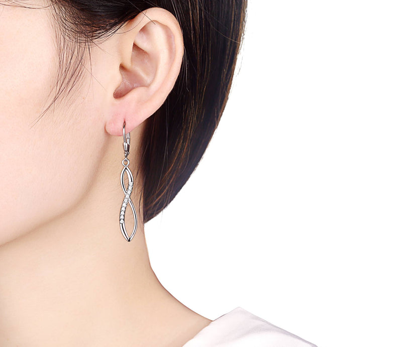 Silver earrings