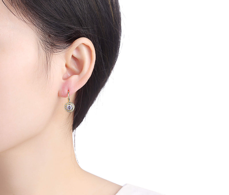 Silver earrings
