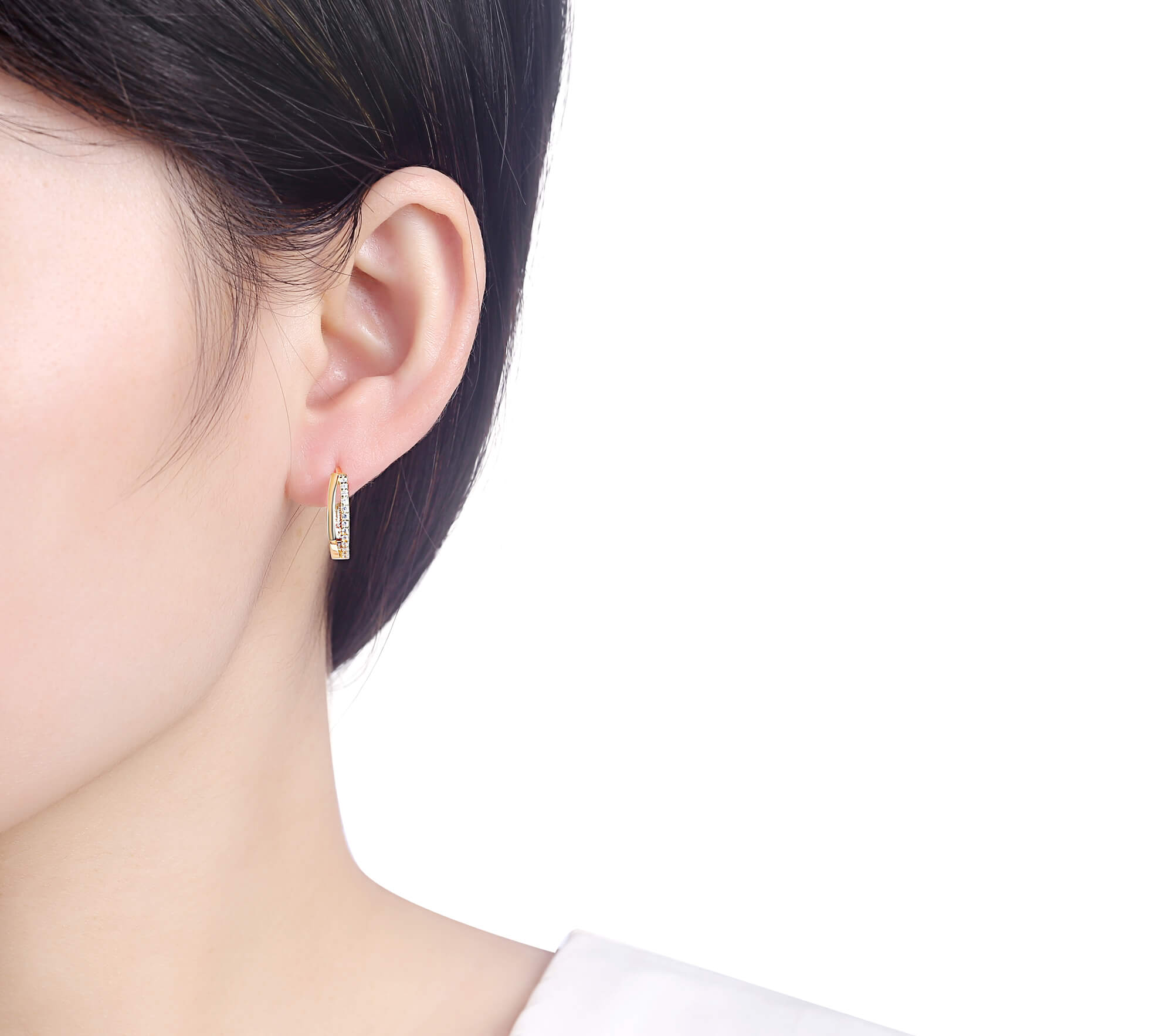 Silver earrings