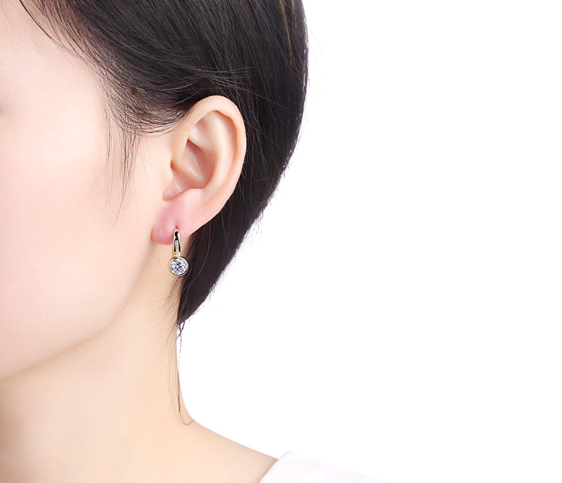 Silver earrings