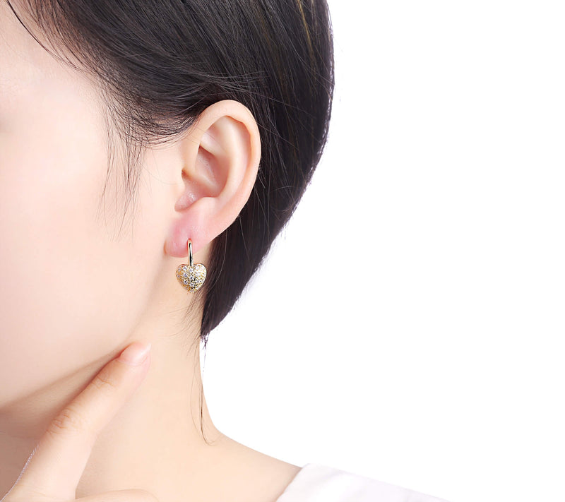 Silver earrings