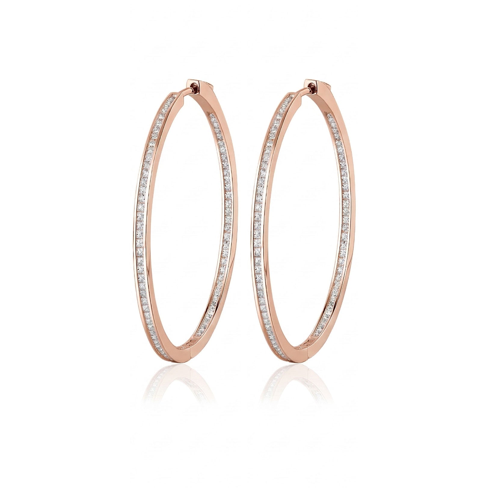 Silver earrings