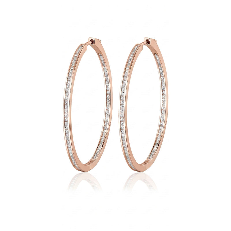 Silver earrings