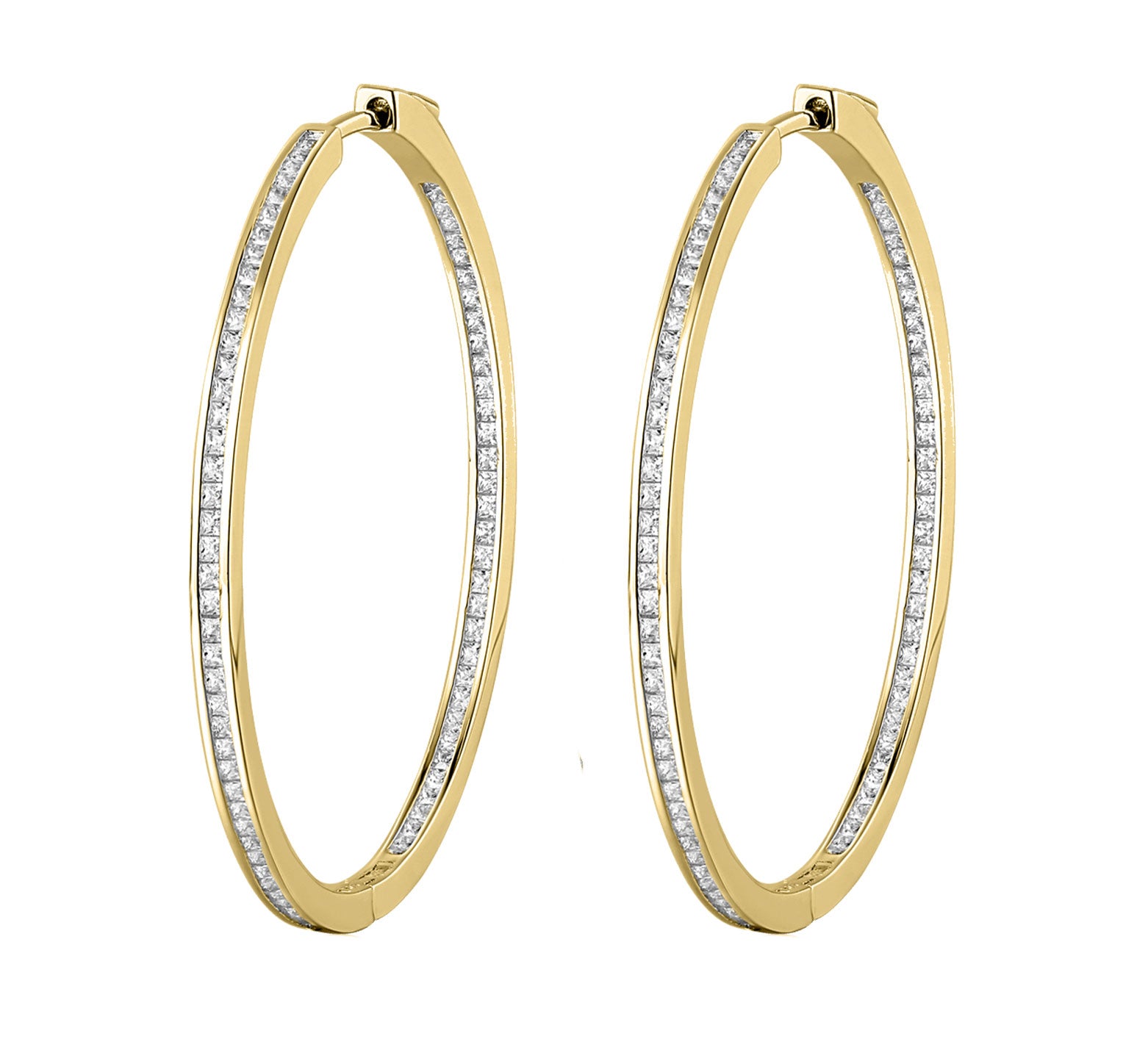 Silver earrings