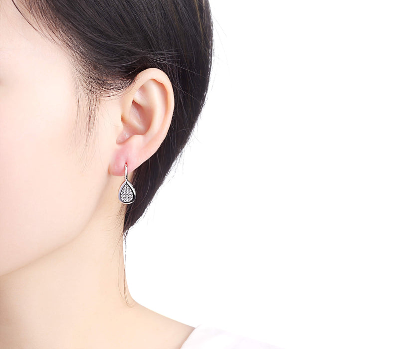 Silver earrings