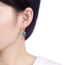 Silver earrings