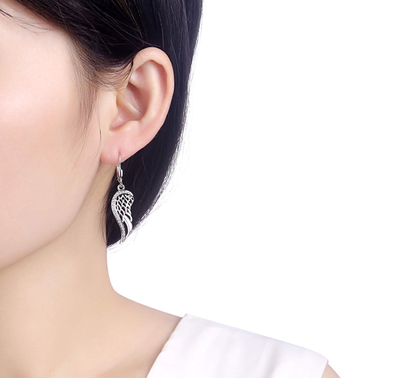Silver earrings