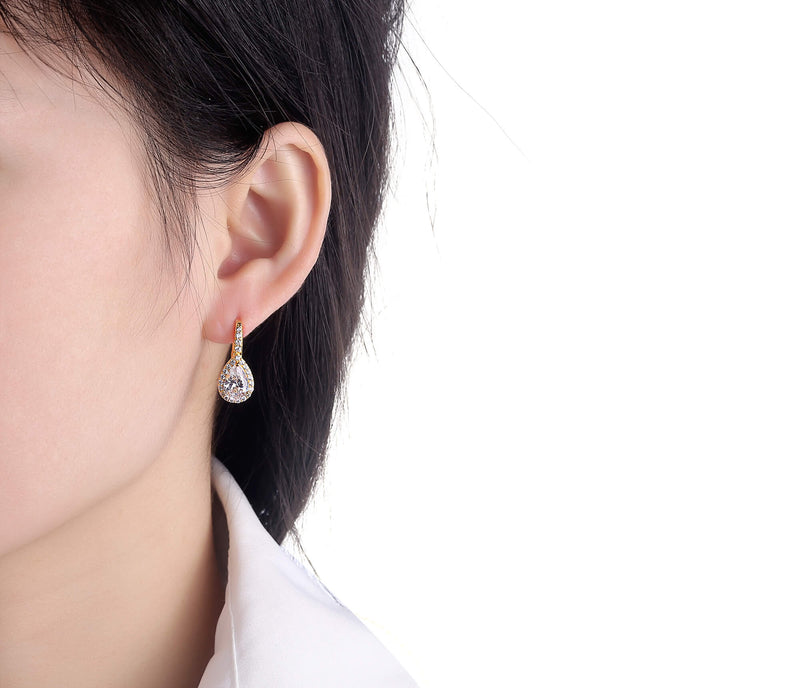 Silver earrings