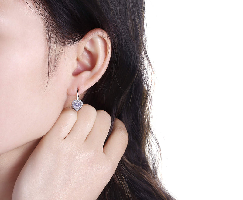Silver earrings