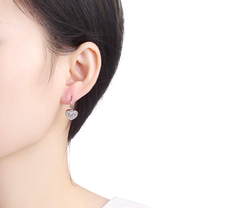 Silver earrings