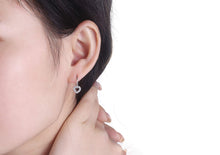 Silver earrings