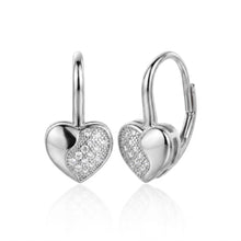 Silver earrings