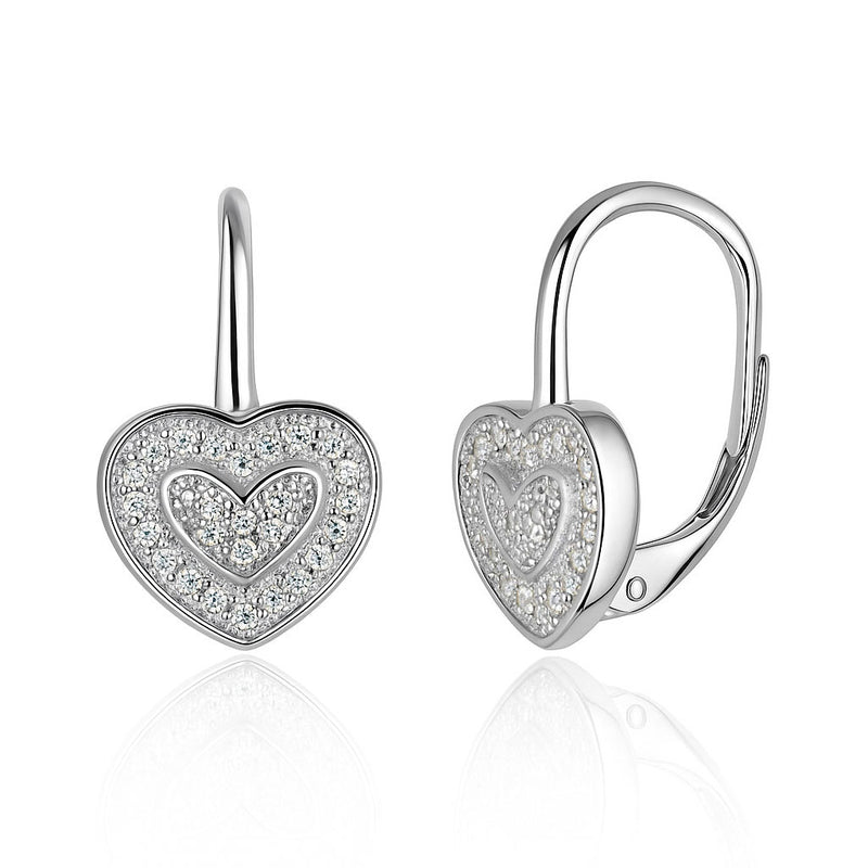 Silver earrings