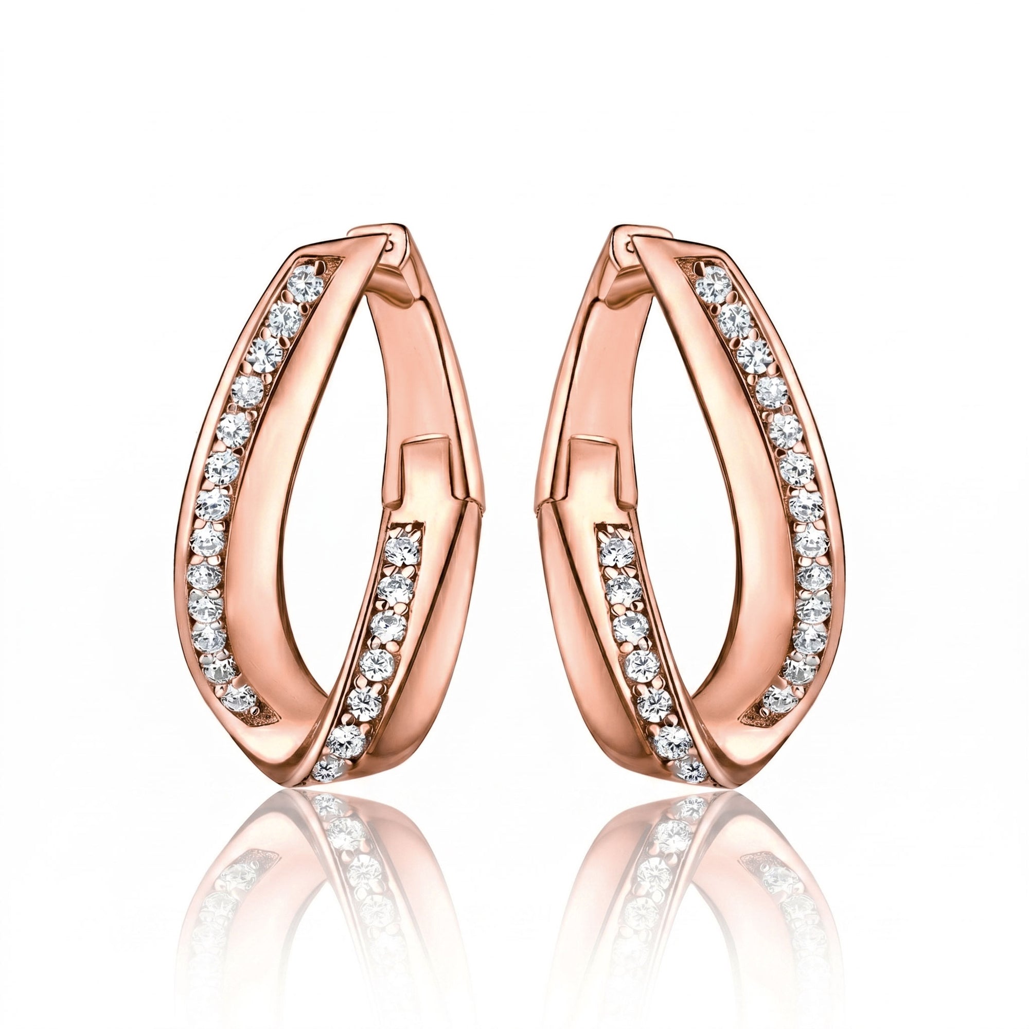 Silver earrings