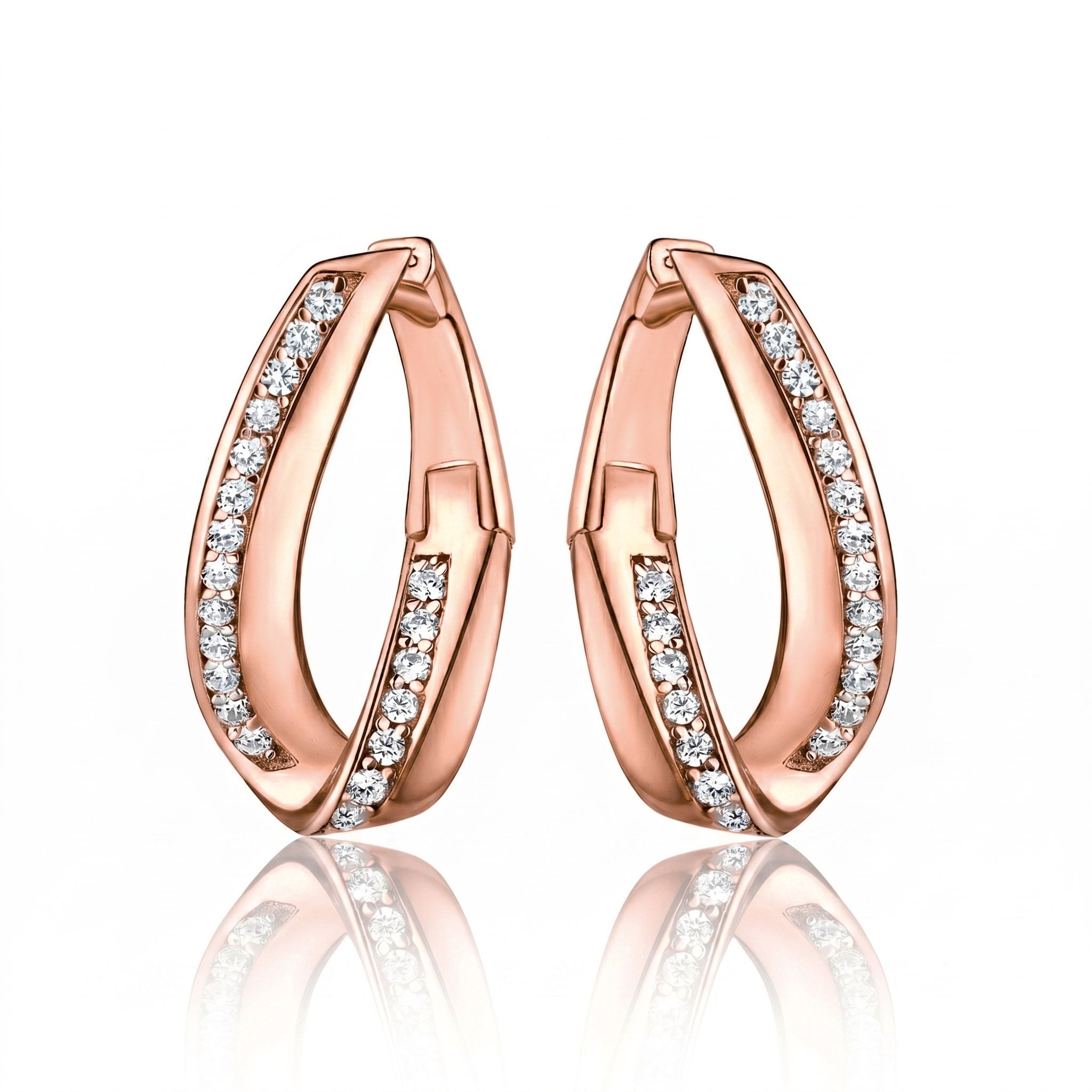 Silver earrings