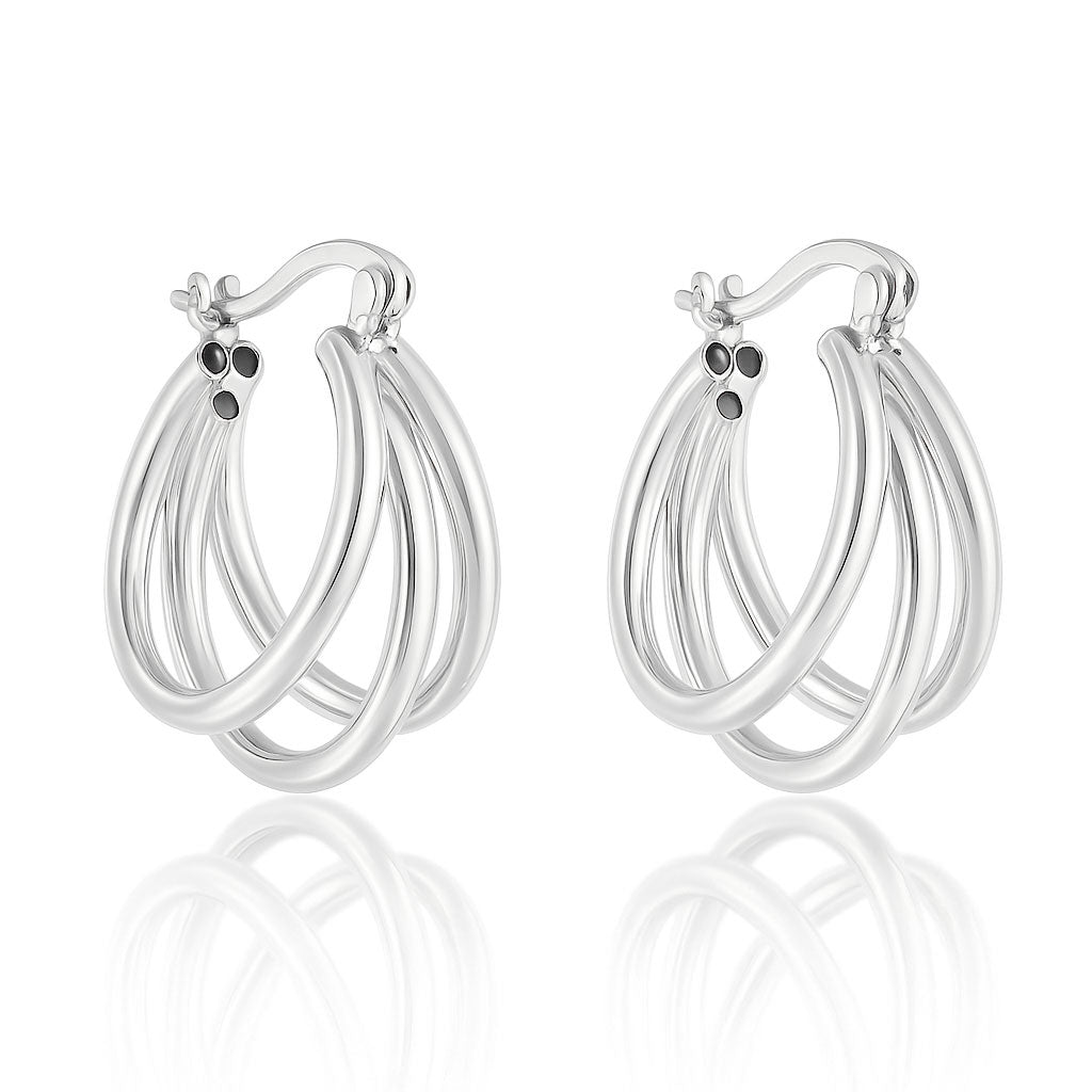 Silberohrringe