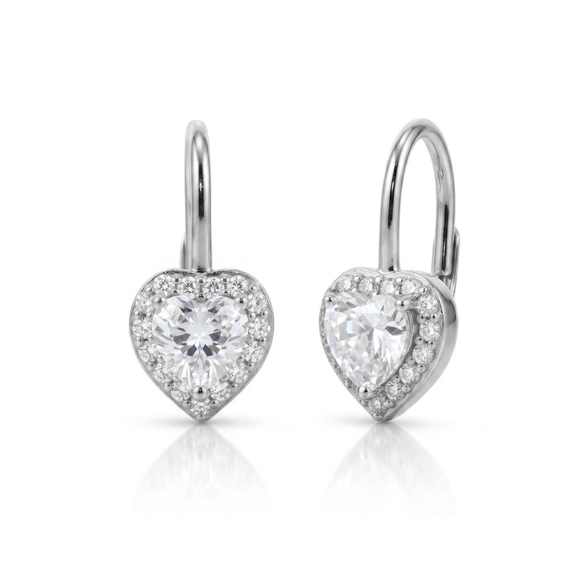 Silver earrings