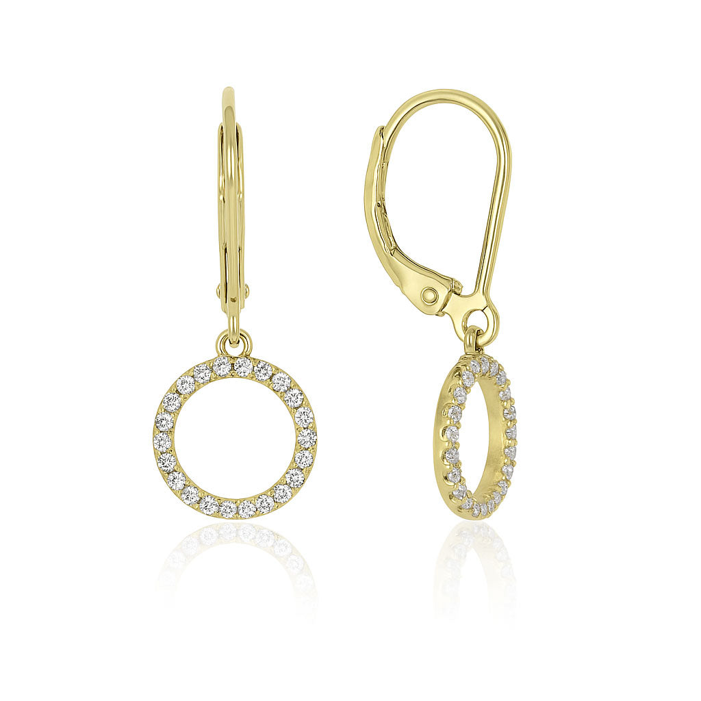 Silver earrings
