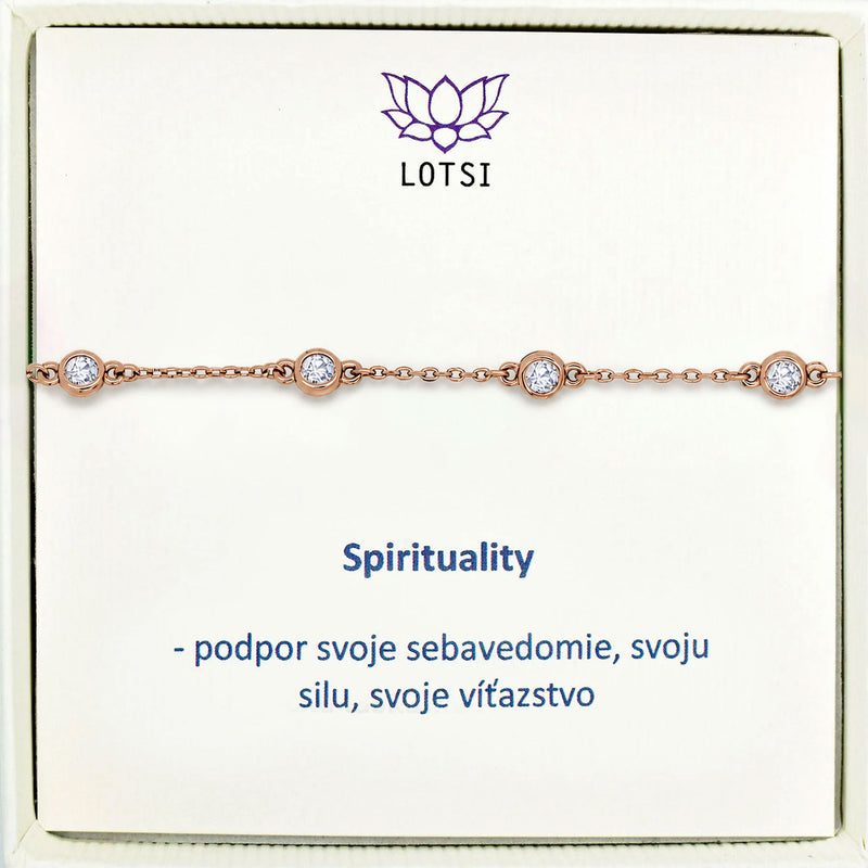 Silver Spirituality Bracelet