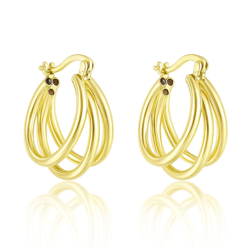 Silver earrings