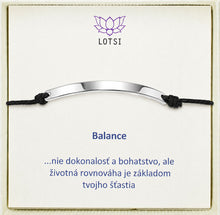 Silver Balance Bracelet