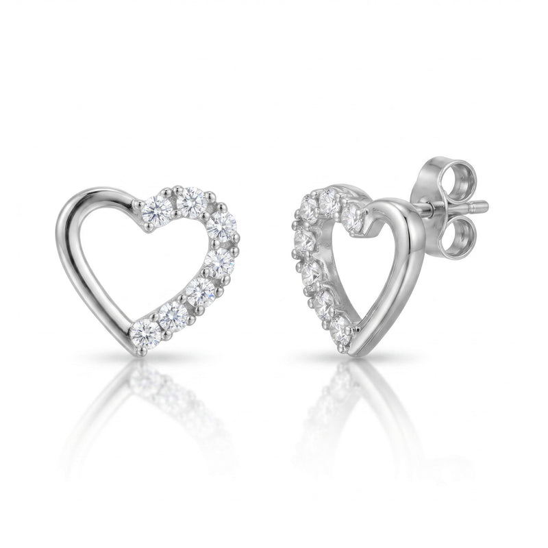 Silver earrings