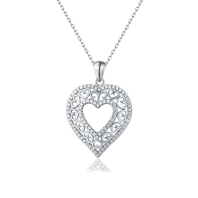 damsky-strieborny-privesok-srdiecko-s-ornamentom