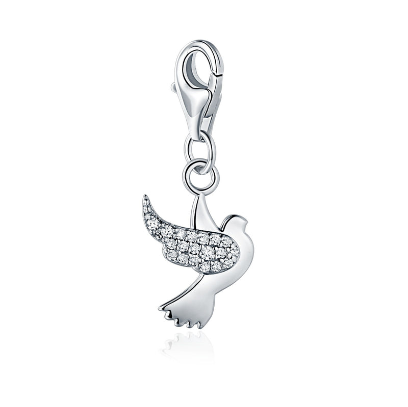 Silver bracelet pendant