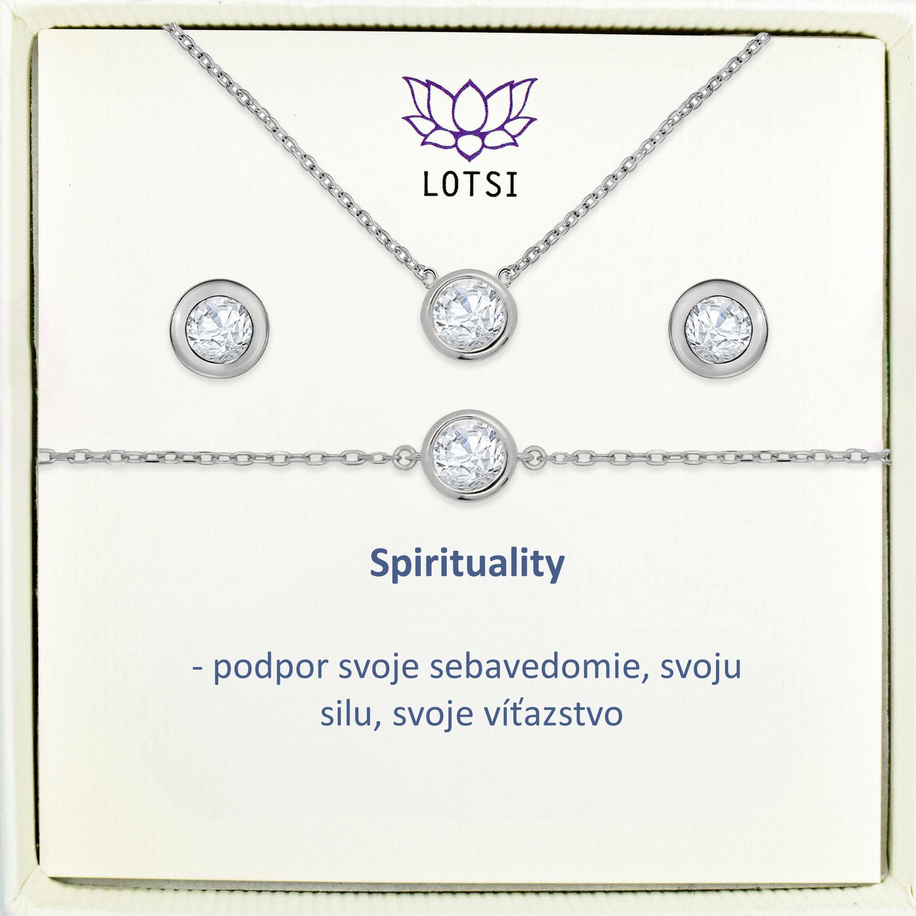 Spirituality Silver Set