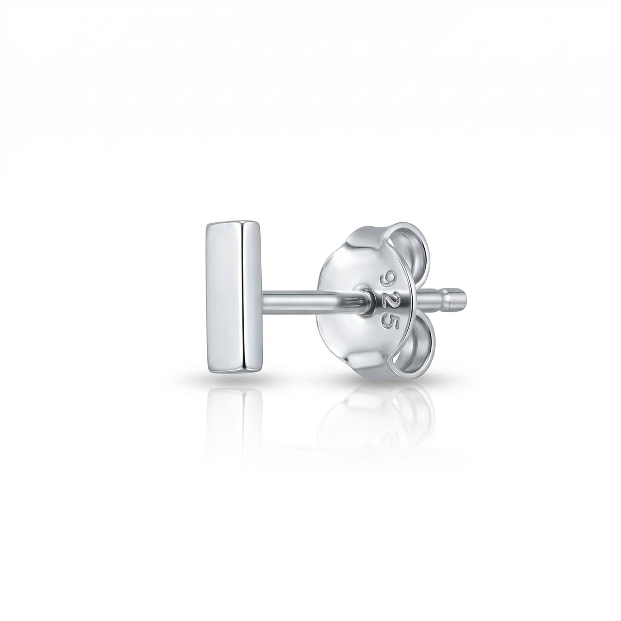 Silver earring