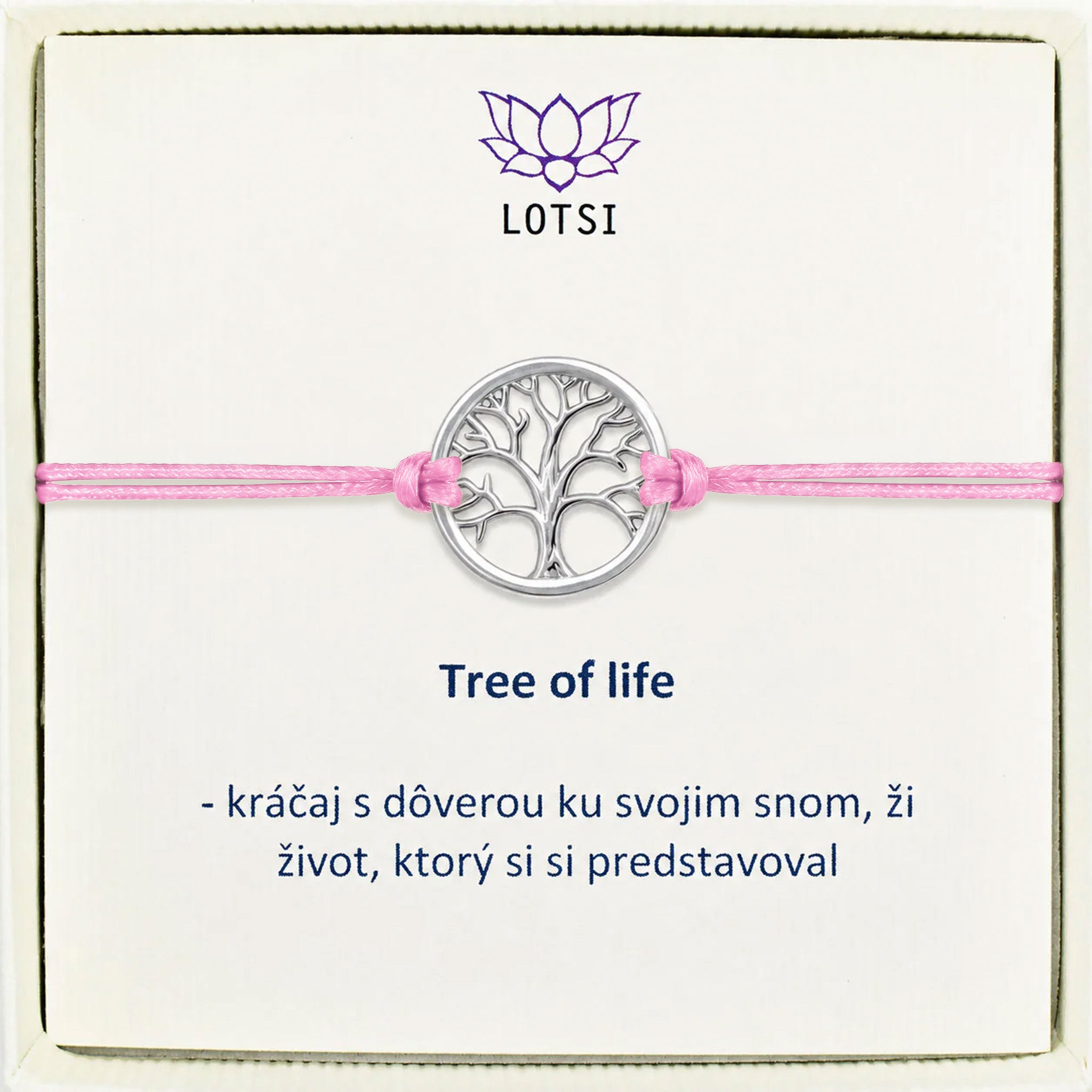 Silver bracelet Tree of life