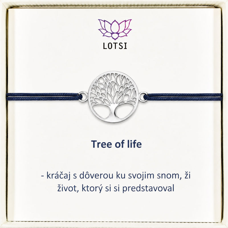 Silver bracelet Tree of life