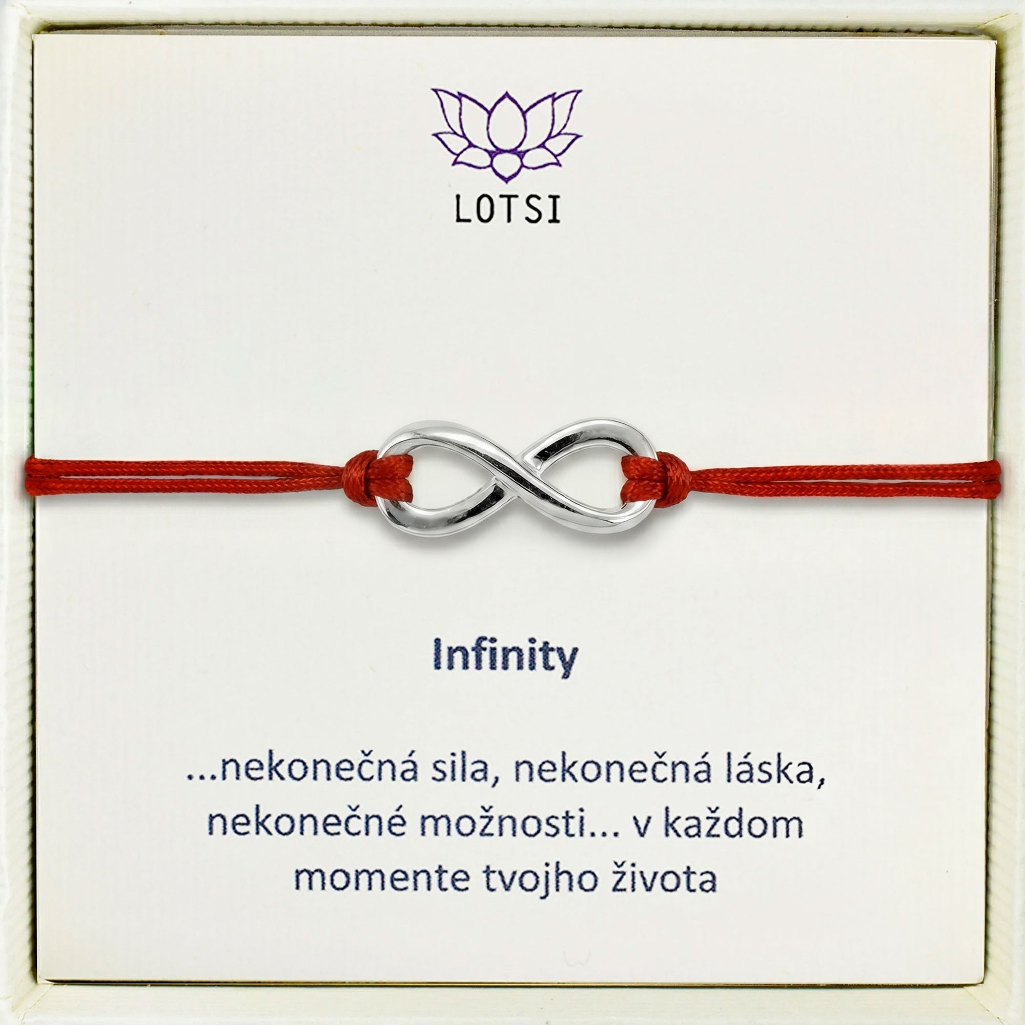 Silver Infinity Bracelet