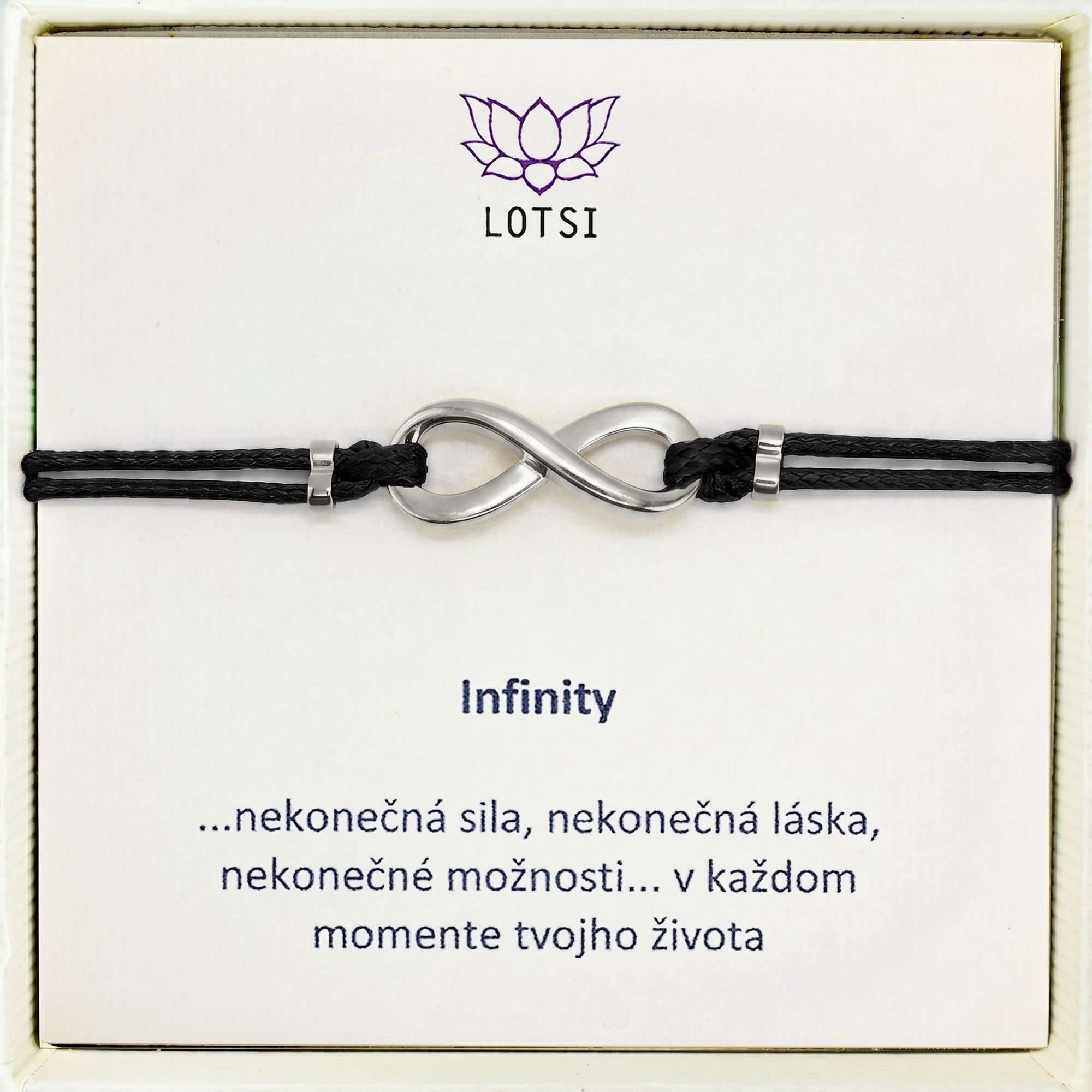 Silver Infinity Bracelet