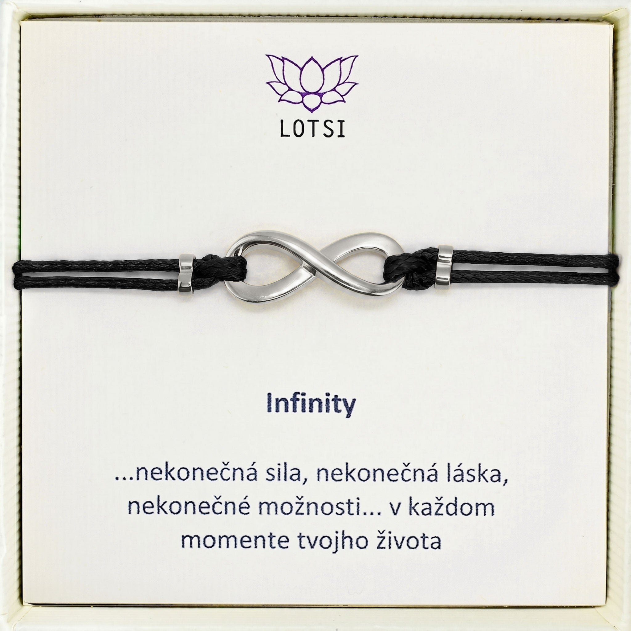 Silver Infinity Bracelet